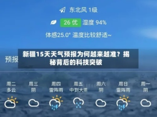 精准如针，揭开最准的24小时天气预报背后的科技与坚守