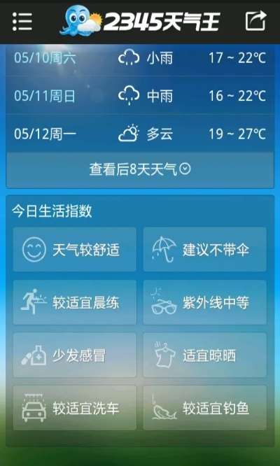 2345天气王最新版体验,纯净无广告,回归天气查询本质 2345天气王最新版体验,纯净无广告,回归天气查询本质