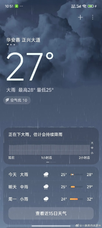风雨无阻的那句天天天气预报